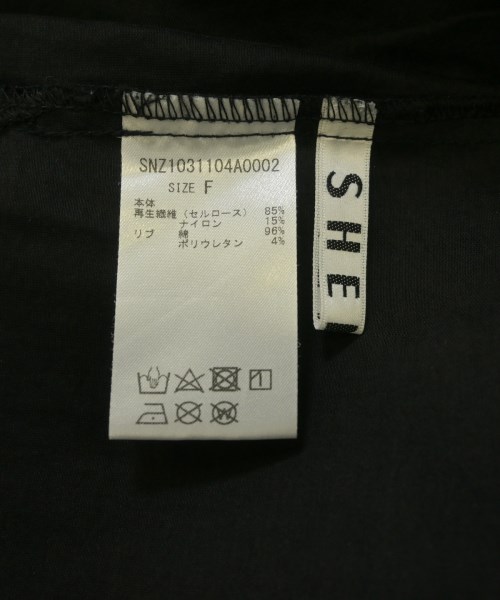 SHENERY（シーナリー）ブラウス 黒 サイズ:F レディース/2200631800194