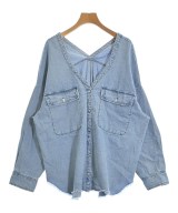 SHENERY（シーナリー）カジュアルシャツ 青 サイズ:36(S位) レディース/2200627169045