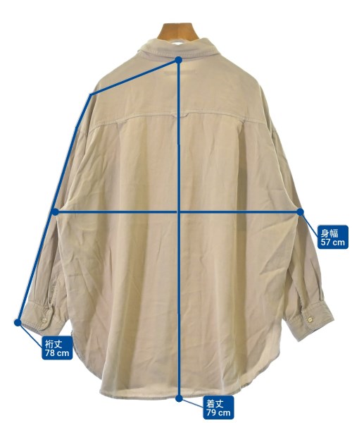 SHENERY（シーナリー）カジュアルシャツ ベージュ サイズ:F レディース/2200624199045