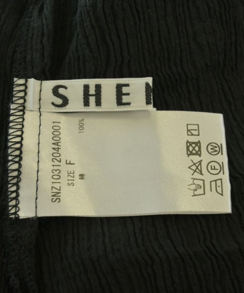 SHENERY（シーナリー）ブラウス 黒 サイズ:F レディース/2200611744043