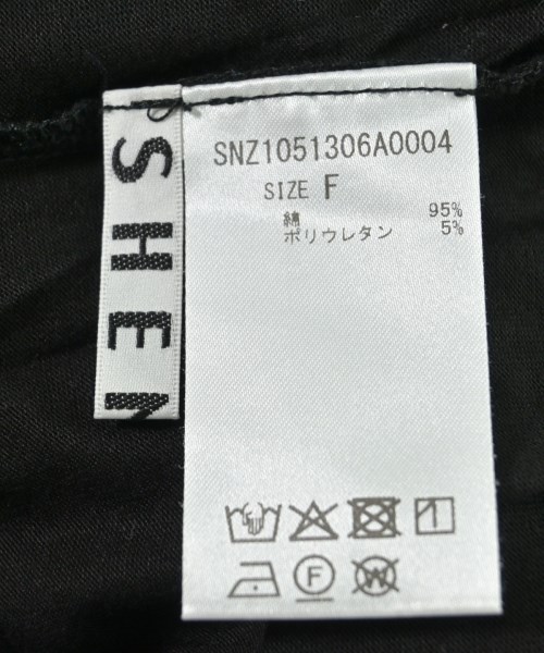 SHENERY（シーナリー）Tシャツ・カットソー 黒 サイズ:F レディース/2200677050119