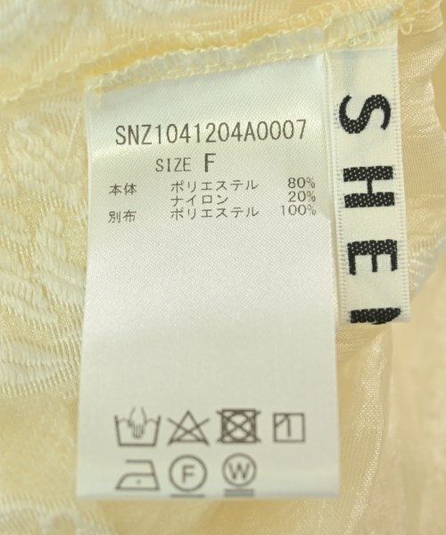 SHENERY（シーナリー）ブラウス ベージュ サイズ:F レディース/2200676681307