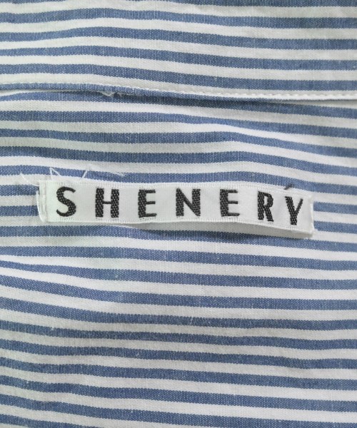 SHENERY（シーナリー）シャツワンピース 青 サイズ:38(M位) レディース/2200653567075