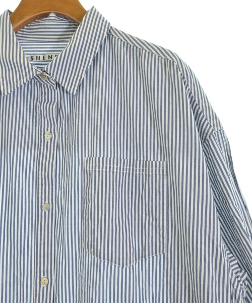 SHENERY（シーナリー）シャツワンピース 青 サイズ:38(M位) レディース/2200653567075