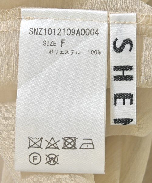 SHENERY（シーナリー）ワンピース ベージュ サイズ:F レディース/2200712413084