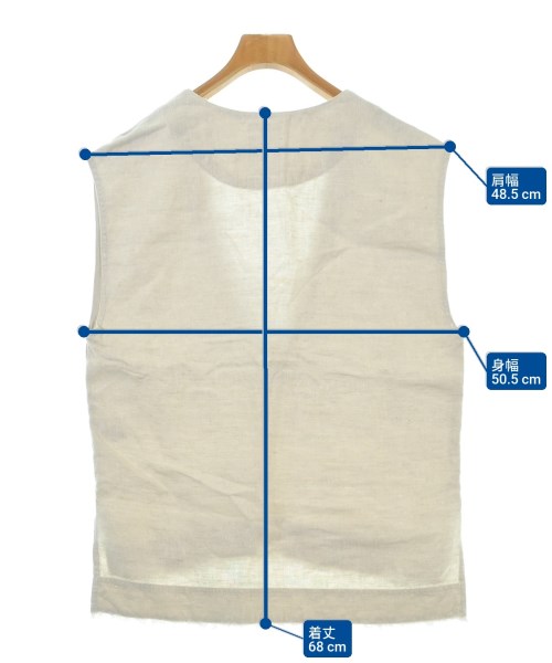 SHENERY（シーナリー）ベスト 白 サイズ:F レディース/2200634577055