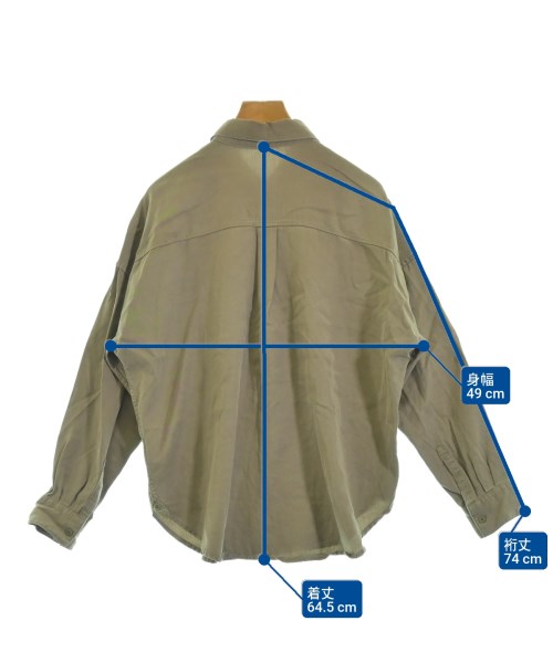 SHENERY（シーナリー）カジュアルシャツ カーキ サイズ:F レディース/2200654093061