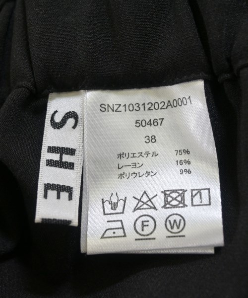 SHENERY（シーナリー）その他 黒 サイズ:38(M位) レディース/2200705284042