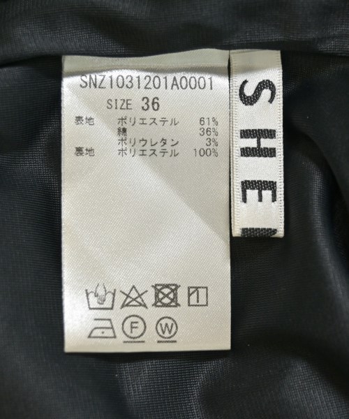 SHENERY（シーナリー）ロング・マキシ丈スカート 黒 サイズ:36(S位) レディース/2200707305127