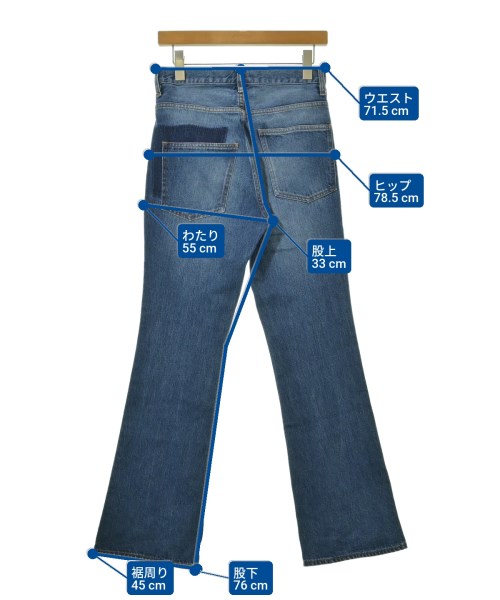 SHENERY（シーナリー）デニムパンツ 青 サイズ:38(M位) レディース/2200667732056