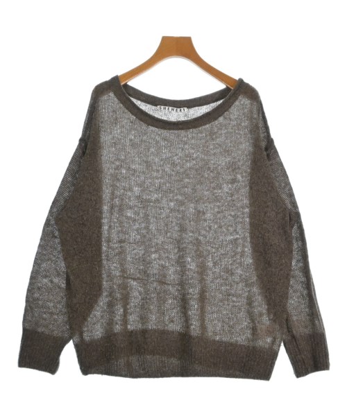 SHENERY(シーナリー)ニット・セーター 茶 サイズ:F/2200670629046