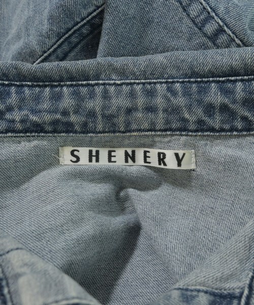 SHENERY（シーナリー）カジュアルシャツ 青 サイズ:36(S位) レディース/2200725309053