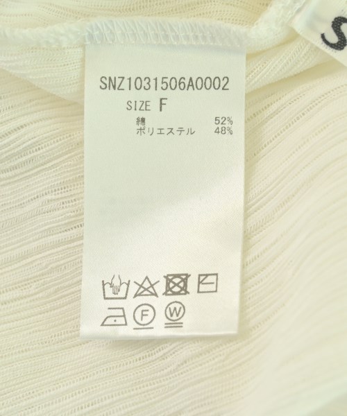 SHENERY（シーナリー）Tシャツ・カットソー 白 サイズ:F レディース/2200722159323