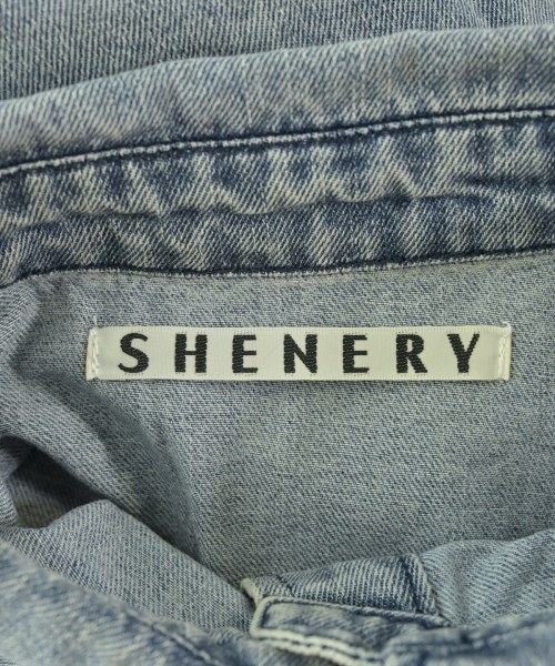SHENERY（シーナリー）カジュアルシャツ 青 サイズ:36(S位) レディース/2200673646224
