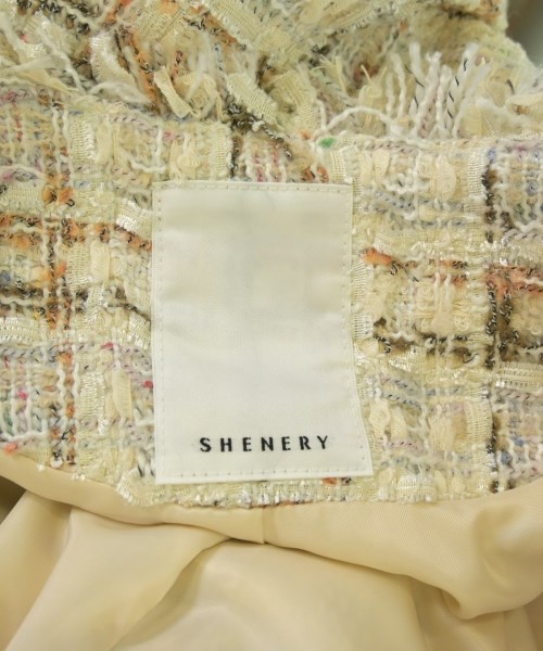 SHENERY（シーナリー）ノーカラージャケット 白 サイズ:F レディース/2200680595010