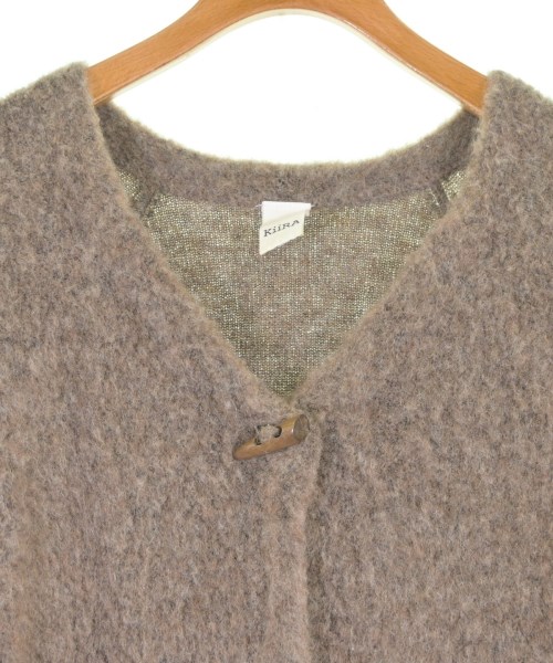 KiiRA（キーラ）カーディガン 茶 サイズ:F レディース/2200633284084