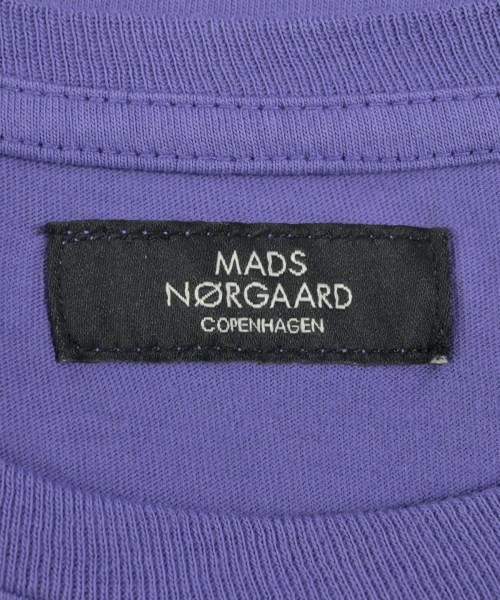 MADS NORGAARD（マッズ　ノガード）Tシャツ・カットソー 紫 サイズ:XS メンズ/2200612077706