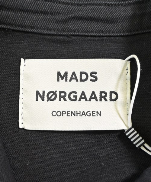 MADS NORGAARD（マッズ　ノガード）シャツワンピース 黒 サイズ:34(XS位) レディース/2200614831030