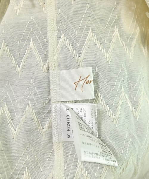 HERENCIA（ヘレンチア）カジュアルジャケット 白 サイズ:F レディース/2200642199034