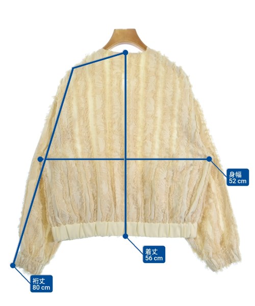 HERENCIA（ヘレンチア）ブルゾン ベージュ サイズ:F レディース/2200622965024