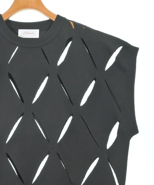 HERENCIA（ヘレンチア）ベスト 黒 サイズ:F レディース/2200622965031