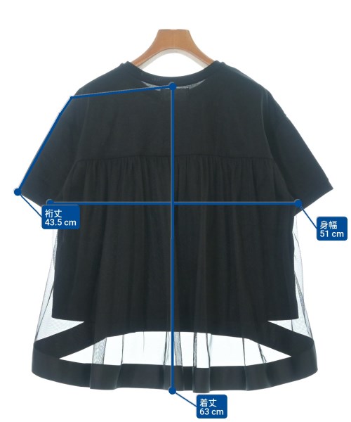 HERENCIA（ヘレンチア）Tシャツ・カットソー 黒 サイズ:F レディース/2200676803273