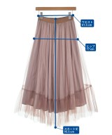 HERENCIA（ヘレンチア）ロング・マキシ丈スカート ピンク サイズ:38(M位) レディース/2200693739050