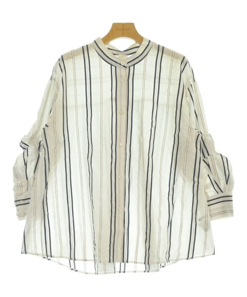 HERENCIA(ヘレンチア)カジュアルシャツ 白 サイズ:38(M位)/2200669578065