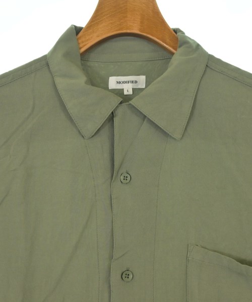 Modified（モディファイド）カジュアルシャツ カーキ サイズ:L メンズ/2200621431070