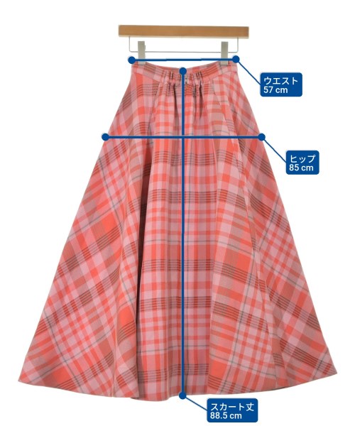 AMERI（アメリ）ロング・マキシ丈スカート 赤 サイズ:S レディース/2200636318069