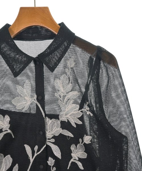 AMERI（アメリ）カジュアルシャツ 黒 サイズ:F/F レディース/2200625353033