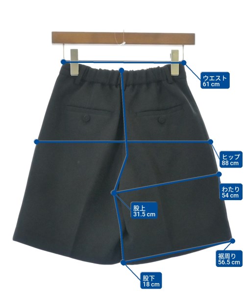 AMERI（アメリ）ショートパンツ 黒 サイズ:S レディース/2200641022012