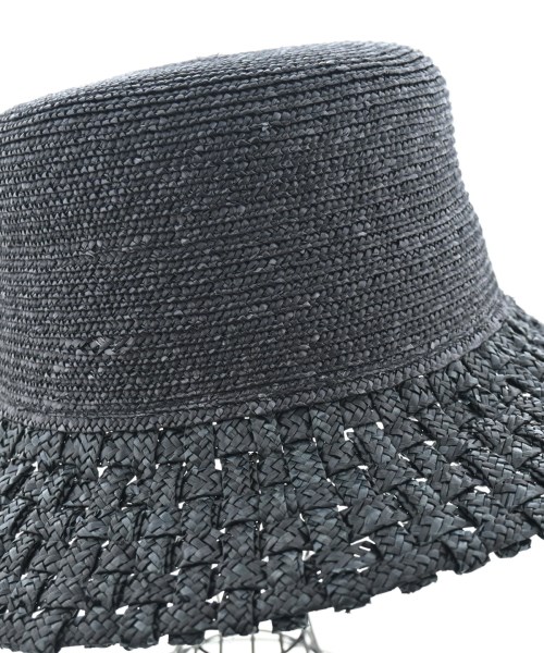 AMERI（アメリ）ストローハット 黒 サイズ:- レディース/2200613586214