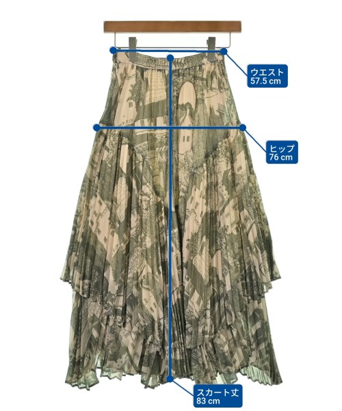 AMERI（アメリ）ロング・マキシ丈スカート ベージュ サイズ:S レディース/2200609183076