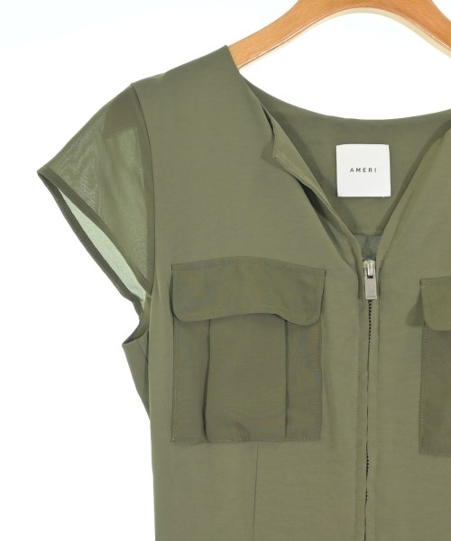 AMERI（アメリ）オールインワン/サロペット カーキ サイズ:S レディース/2200673047113