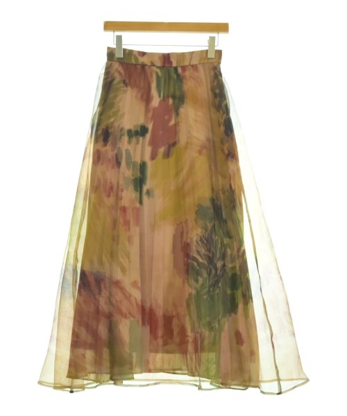 AMERI(アメリ)ロング・マキシ丈スカート ベージュ サイズ:M/2200673855039