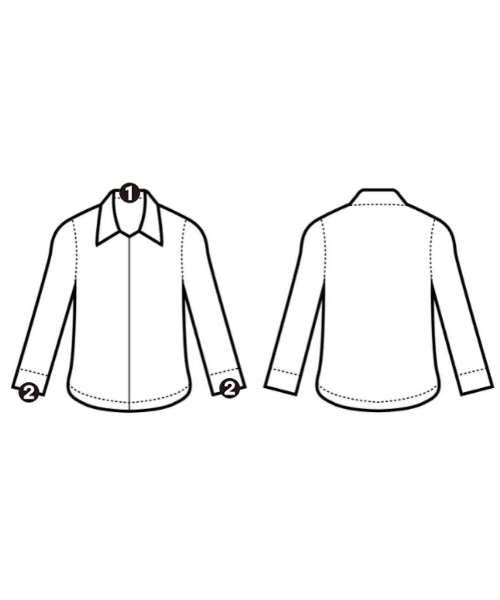 AMERI（アメリ）カジュアルシャツ 白 サイズ:F レディース/2200610362033