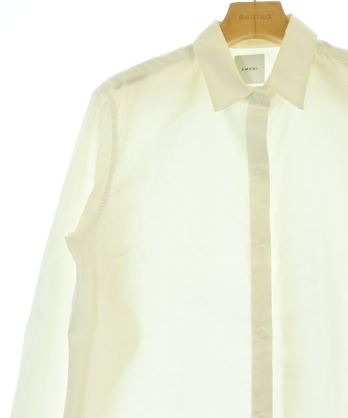 AMERI（アメリ）カジュアルシャツ 白 サイズ:F レディース/2200610362033