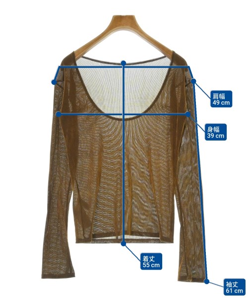 AMERI（アメリ）Tシャツ・カットソー ベージュ サイズ:F レディース/2200675801089