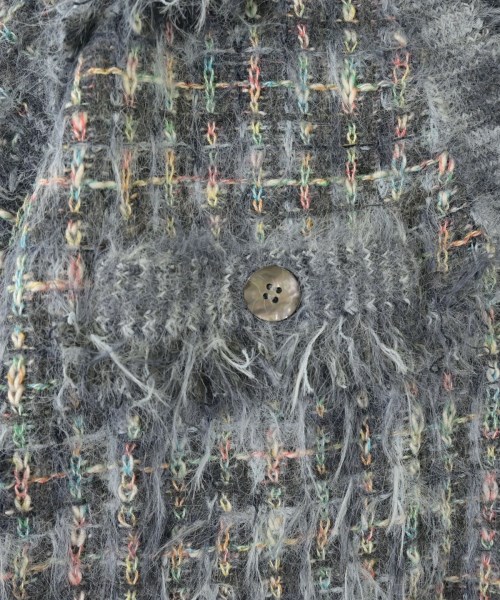 AMERI（アメリ）ノーカラージャケット 青 サイズ:F レディース/2200675291149