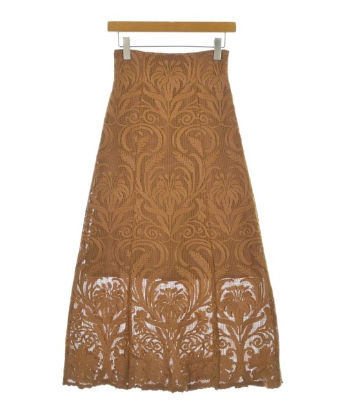 AMERI(アメリ)ロング・マキシ丈スカート 茶 サイズ:M/2200675902021