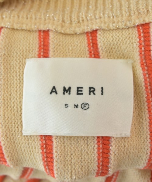 AMERI（アメリ）ニット・セーター ベージュ サイズ:F レディース/2200678510018