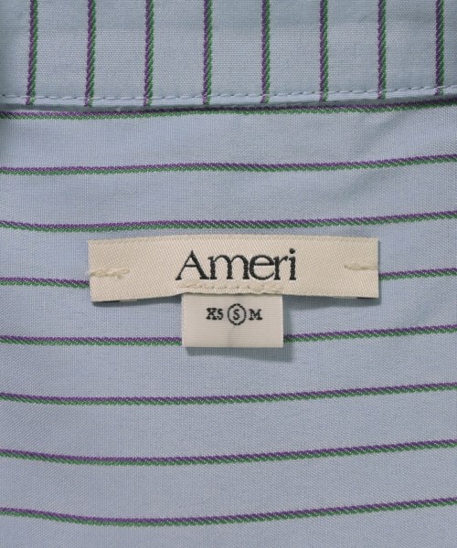 AMERI（アメリ）カジュアルシャツ 青 サイズ:S レディース/2200699926041