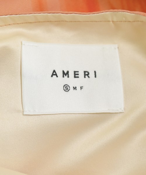 AMERI（アメリ）ワンピース オレンジ サイズ:S レディース/2200701358013