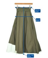 AMERI（アメリ）ロング・マキシ丈スカート カーキ サイズ:-(XS位) レディース/2200650441057
