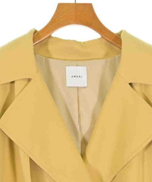 AMERI（アメリ）トレンチコート 黄 サイズ:F レディース/2200655121046