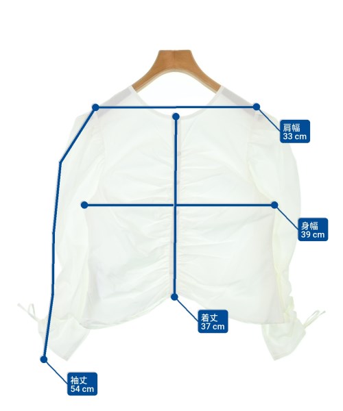 AMERI（アメリ）ブラウス 白 サイズ:F レディース/2200648320036