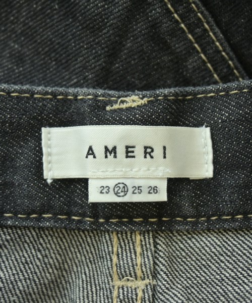 AMERI（アメリ）デニムパンツ 黒 サイズ:24(S位) レディース/2200655112099
