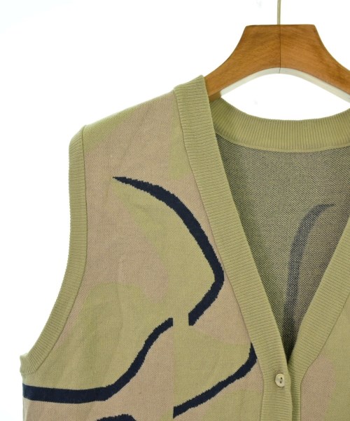 AMERI（アメリ）ベスト カーキ サイズ:F レディース/2200658021121