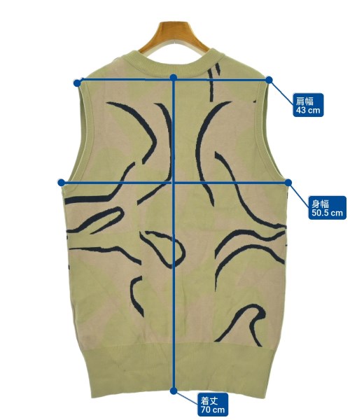 AMERI（アメリ）ベスト カーキ サイズ:F レディース/2200658021121